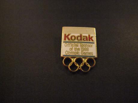 Kodak official sponsor Of The 1988 Olympic Games ( Seoul)